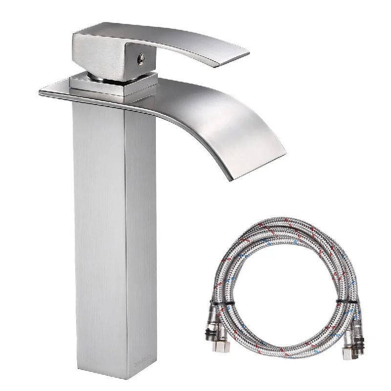 Aquaterior Modern 1 Hole Bathroom Faucet Vanity Sink Basin DIY Kitchen BN 3.5 lbs - One-size