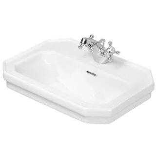 Duravit White Porcelain Single-faucet Sink 0438700000