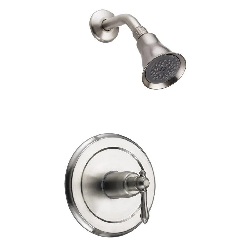 Fontaine Bellver Brushed Nickel Shower Faucet with Valve Set - Brushed Nickel