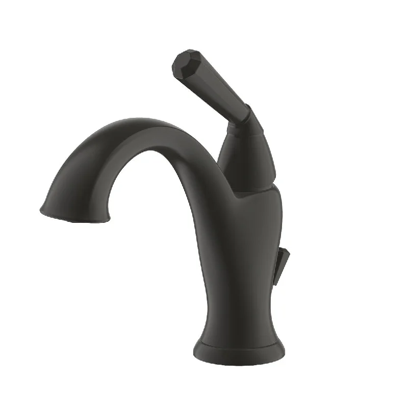 Liege Single Handle Single-Hole Bathroom Faucet with Drain