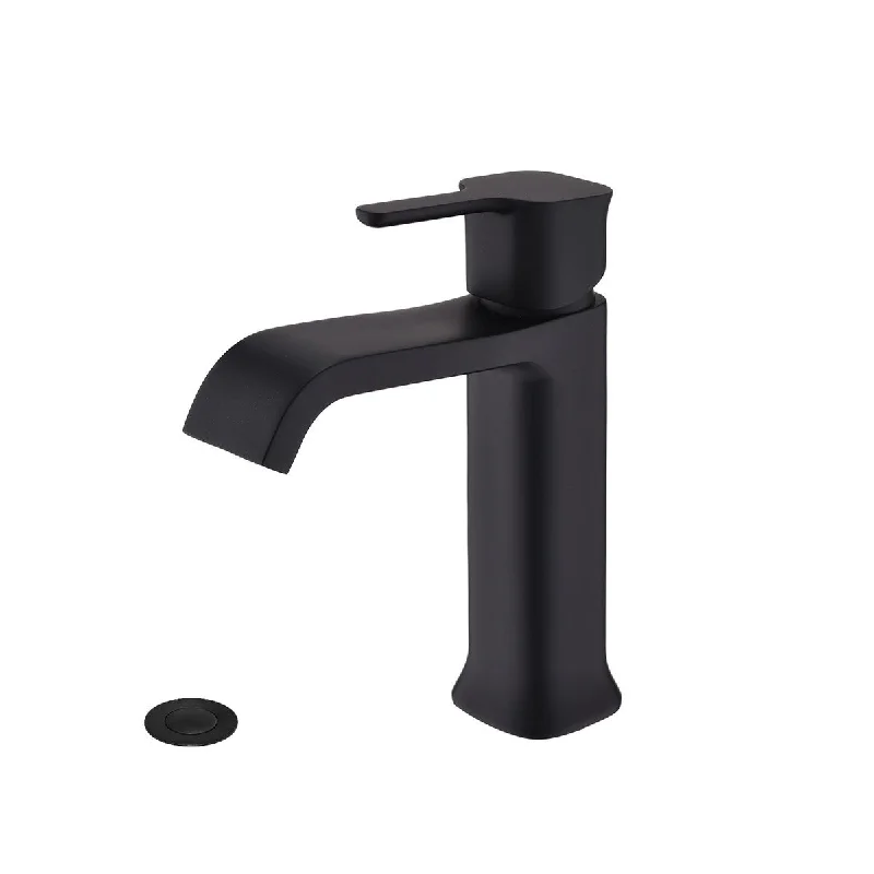 VANITYFAIR Lead-Free Single Hole Bathroom Faucet With Pop-up Drain