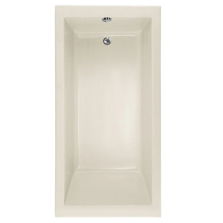 Soaking Tub Designer Collection Lacey 66 x 32 Inch Shallow Depth Drop-In Tub Only End Biscuit ADA Acrylic