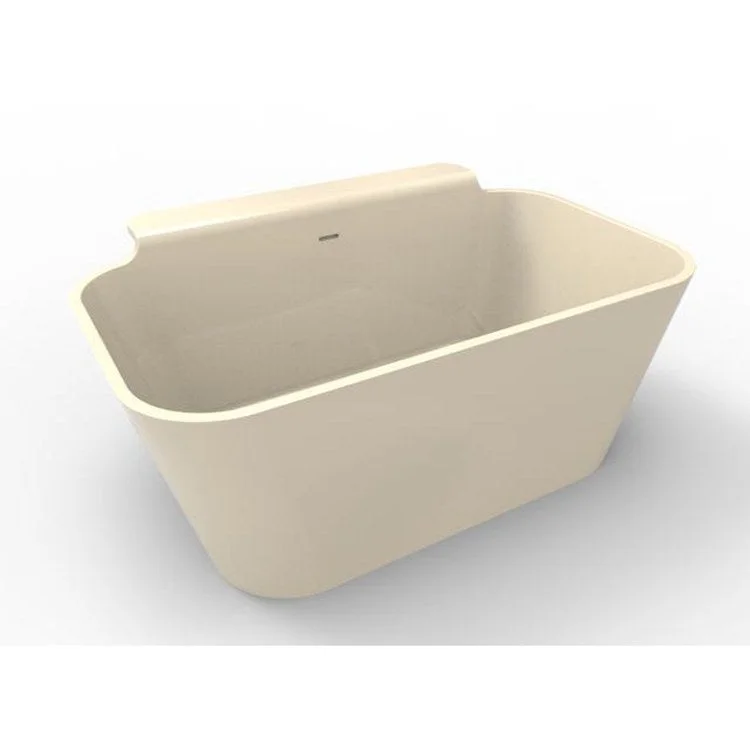 Soaking Tub Metro Collection Richmond 57 x 36 Inch Freestanding Tub Only Center Biscuit Hydroluxe SS