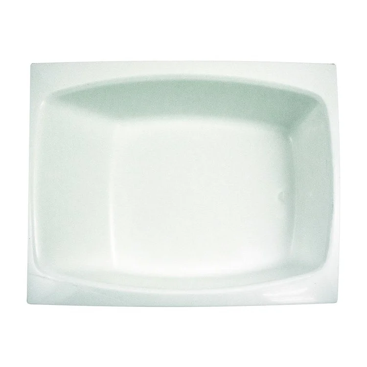 Soaking Tub Ston Collection Sapphire 41 x 28 Inch Drop-In Tub Only End Biscuit Hydroluxe SS