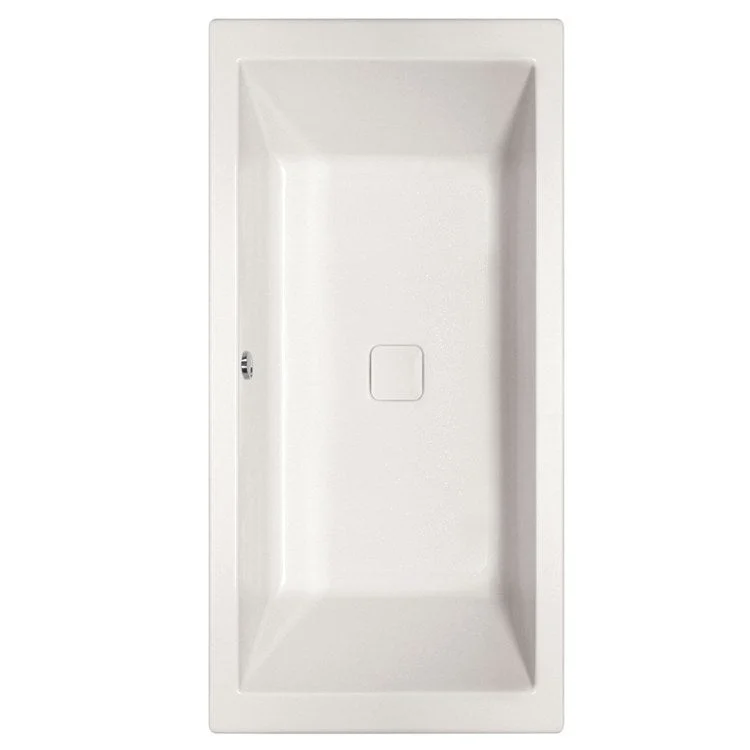 Soaking Tub Designer Collection Versailles 66 x 36 Inch Drop-In Tub Only Center White Acrylic