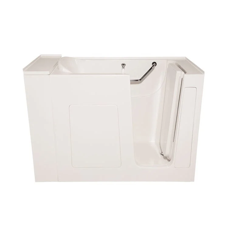 Walk-In Tub Designer Collection Walk-In 52 x 30 Inch Tub Only Left Hand White