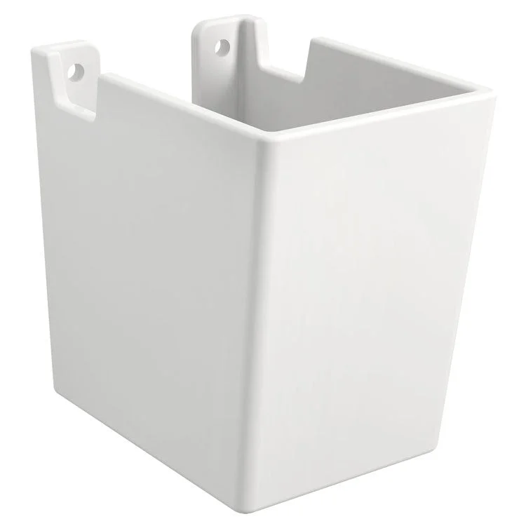 Lavatory Shroud Eurocube Sink Wall Hung Fireclay ADA Alpine White 10.625 x 7 x 10 Inch