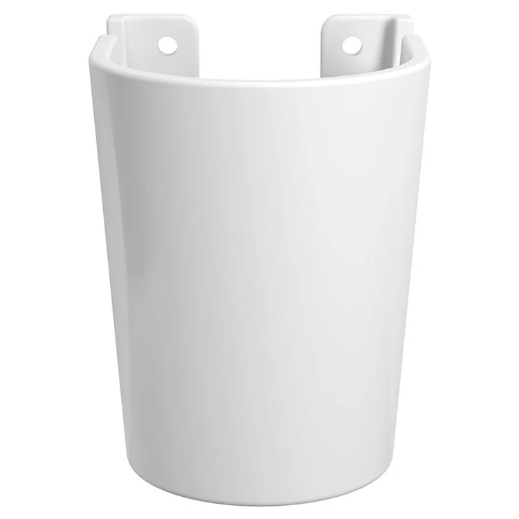 Lavatory Shroud Essence Sink Wall Hung Rounded Front Fireclay ADA Alpine White 10 x 7.69 x 10 Inch