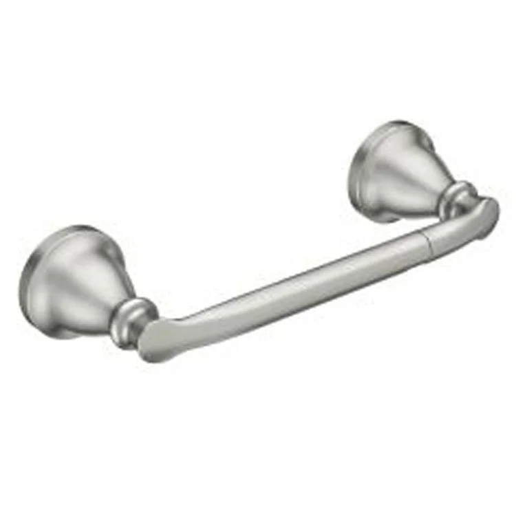 Toilet Paper Holder Hilliard Pivoting with Press and Mark Brushed Nickel Zinc 7-1/4 Inch Concealed Screw