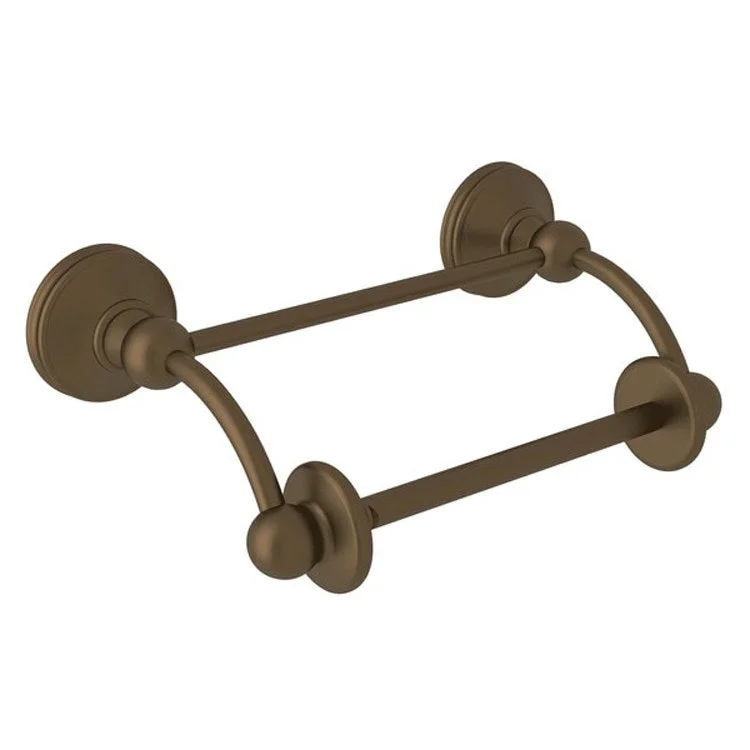 Toilet Paper Holder Georgian Era Swing Arm English Bronze Brass 6.5 Inch 4 Inch Wall Mount