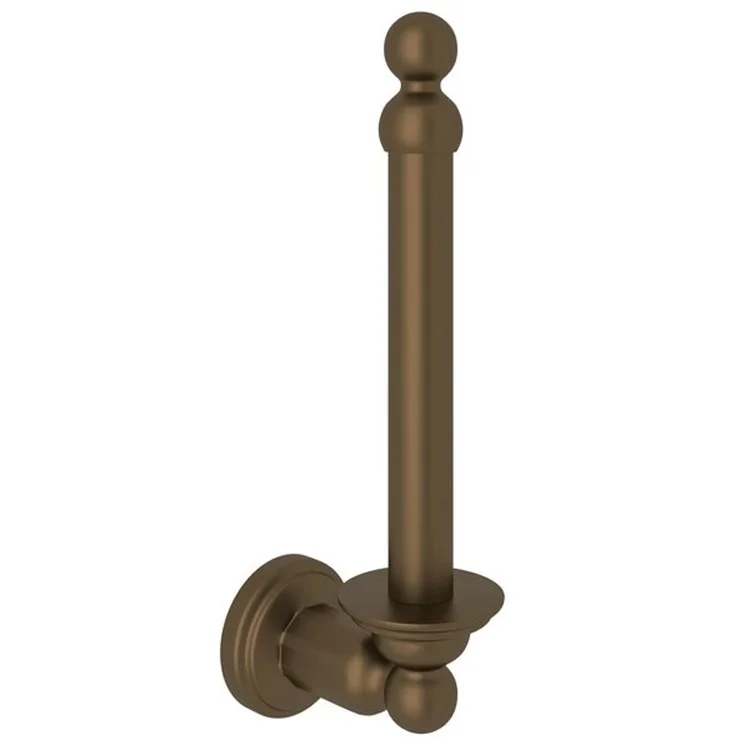 Toilet Paper Holder Edwardian Spare English Bronze Brass 9 Inch 3-1/2 Inch Wall Mount