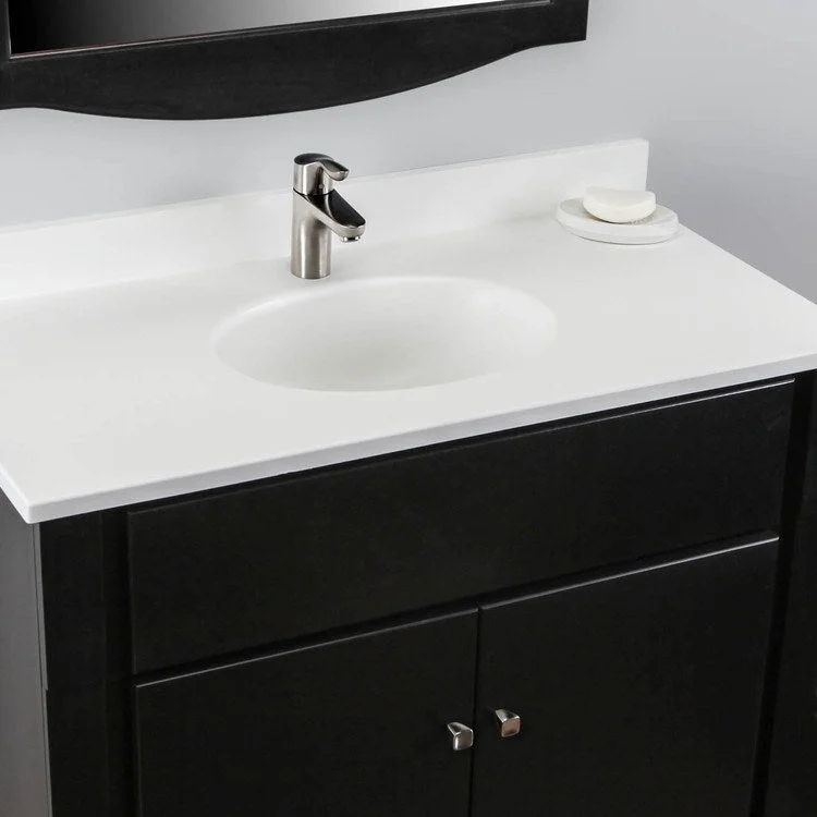 Ellipse 37x19" Single Bowl Vanity Top