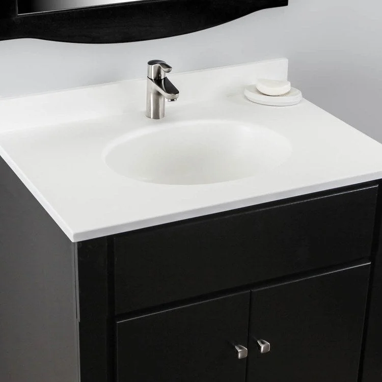 Ellipse 31x22" Single Bowl Vanity Top