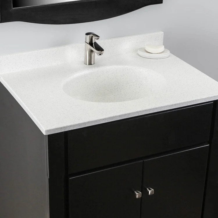 Ellipse 31x22" Single Bowl Vanity Top