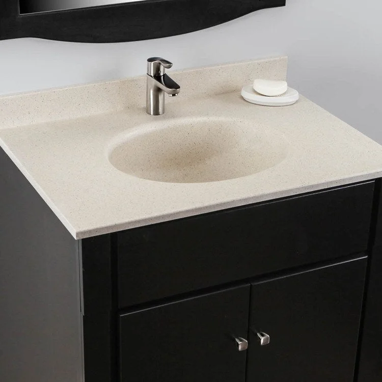 Ellipse 31x22" Single Bowl Vanity Top