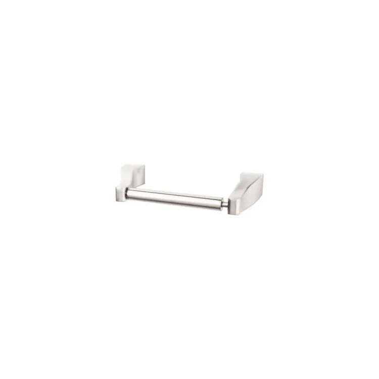 Aqua Toilet Paper Holder - Brushed Satin Nickel