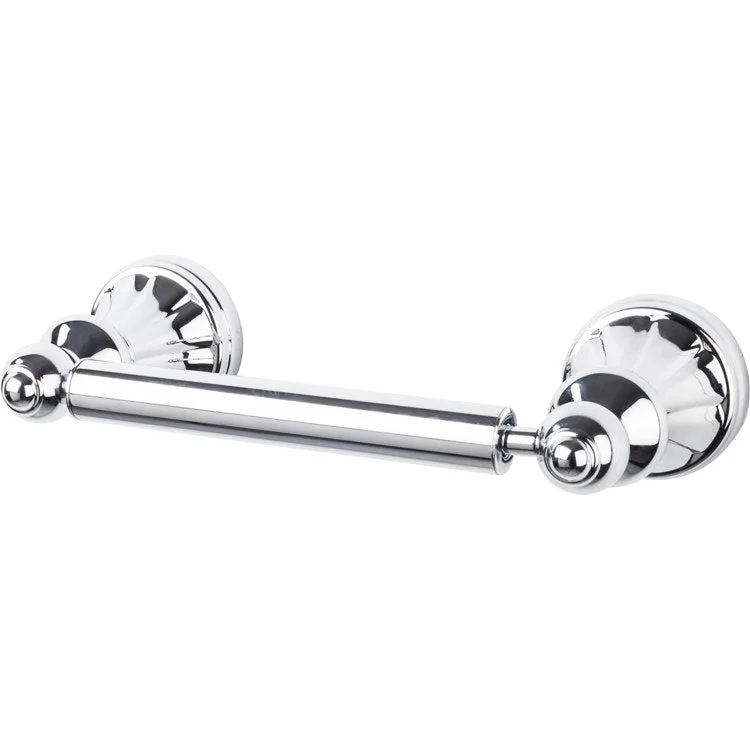 Toilet Paper Holder Hudson Polished Chrome Zinc Alloy 6-5/8 Inch 3-3/4 Inch Wall Mount