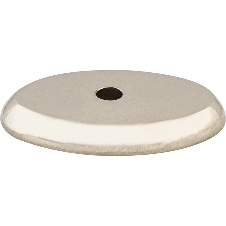 Backplate Aspen II Oval 1-1/2 x 7/8 x 1/5 Inch Bronze M2013