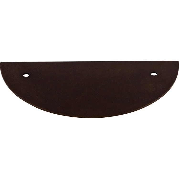 Backplate Sanctuary Half Circle 3-1/2 Inch Oil Rubbed Bronze Steel TK54ORB