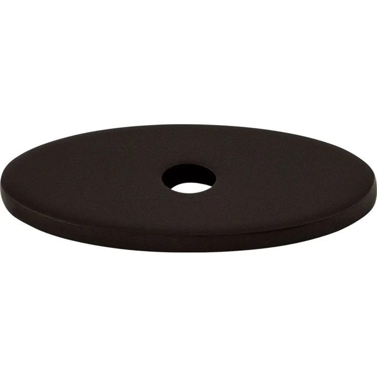 Backplate Sanctuary Oval 1-1/4 Inch Oil Rubbed Bronze Steel TK58ORB