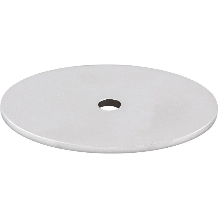 Backplate Sanctuary Oval 1-3/4 Inch Polished Chrome Steel TK62PC