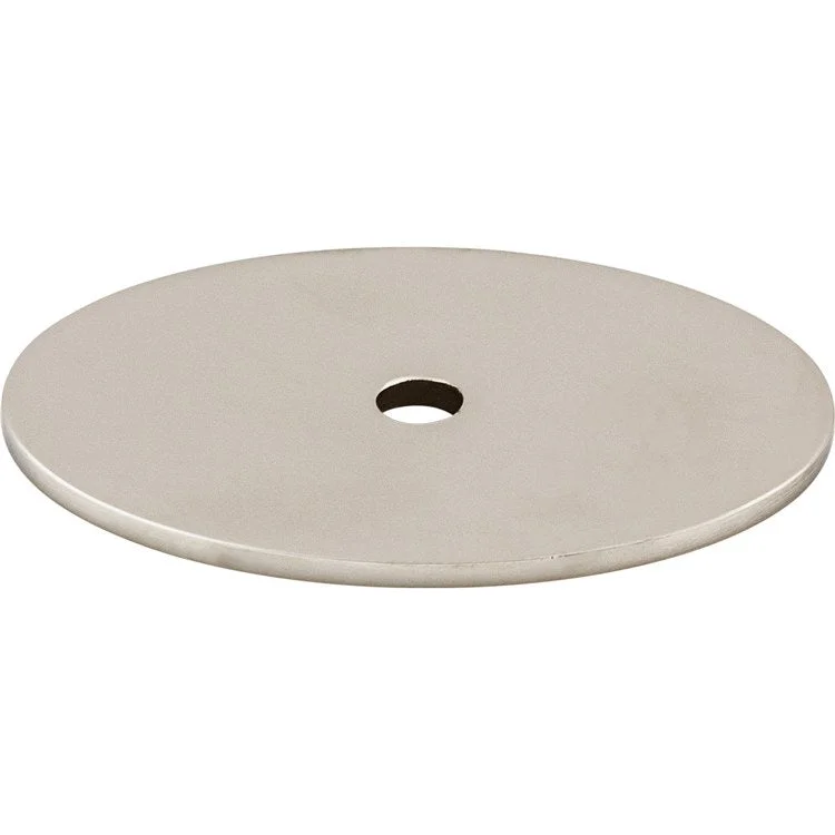 Backplate Sanctuary Oval 1-3/4 Inch Polished Nickel Steel TK62PN