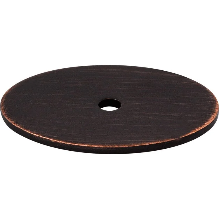 Backplate Sanctuary Oval 1-3/4 Inch Tuscan Bronze Steel TK62TB